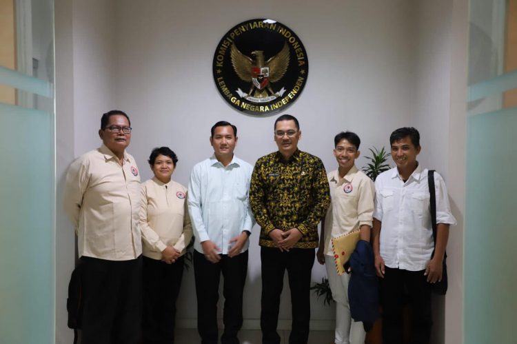 Diskominfo HM Faisal, KPID Kaltim Kunjungi KPI Pusat  Kaltim Siap Menyambut Perwakilan Penyiaran dari Negara ASEAN.