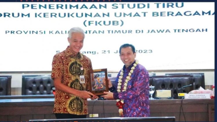 Ganjar Pranowo Sebut Kaltim Jadi Provinsi Maju di Luar Pulau Jawa