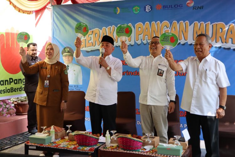 Sambut Hari Raya Idul Adha Gubernur Kaltim Buka Gerakan Pangan Murah