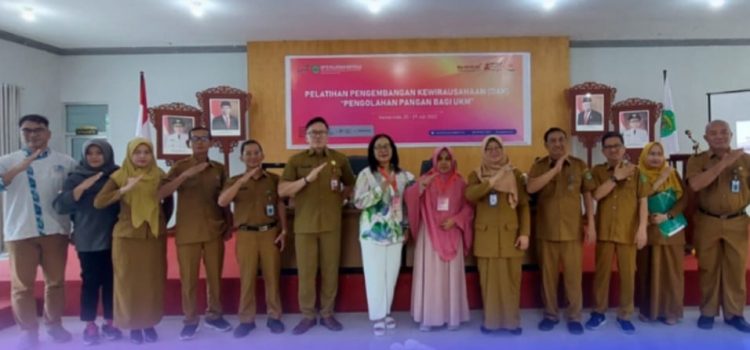 Disperindagkop Kaltim Gelar Pelatihan Pengembangan Kewirausahaan Pengolahan Pangan