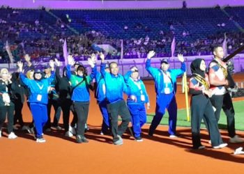 Sekdaprov Kaltim Sri Wahyuni Hadiri Pembukaan Fornas VII 2023 Jabar