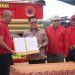 Wabup : Rendi Serahkan Satu Unit Mobil Pemadam Kebakaran Kepada Petugas Disdamkar dan BPBD Kukar