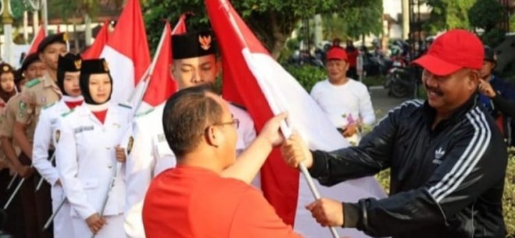 Konvoi Kemerdekaan di Lepas Bupati Kukar