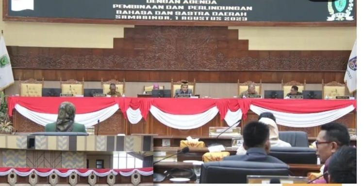  Rapat Paripurna DPRD Kaltim Ke-22 Dihiasi Sejumlah Laporan