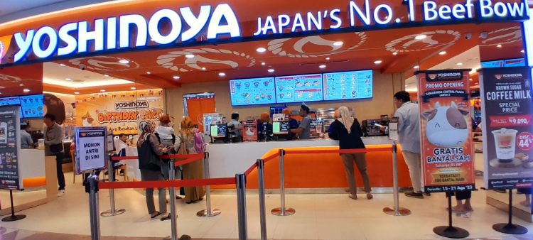 YOSHINOYA Restoran Beef Bowl NO. 1 Dari Jepang Telah Hadir di SCP Samarinda