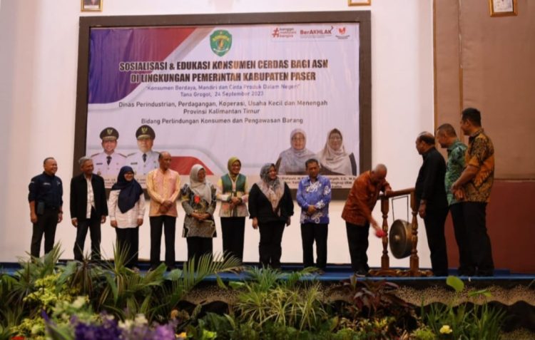 Gubernur Buka Sosialisasi dan Edukasi Konsumen Cerdas Bagi ASN di Lingkungan Pemerintah Kabupaten Paser.