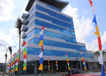 Gubernur Kaltim Resmikan Gedung Tower di GOR Kadrie Oening Sempaja