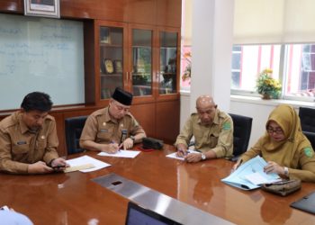 Sekda Kukar Buka Rakor Evaluasi atas Hasil Penilaian Mandiri Maturitas Penyelenggaraan SPIP Terintegrasi Thn 2023