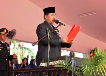 HUT TNI ke 78 Tahun 2023, di Hadiri Sekda dan Forkopimda di Kutai Kartanegara
