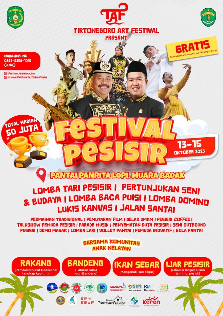 Festival Pesisir 2023, Edi – Rendi  Komitmen Mendukung Event Kreatif Garapan Pemuda