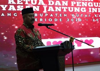 Bupati Kukar Hadiri Pelantikan Yayasan Jantung Indonesia 2023-2028