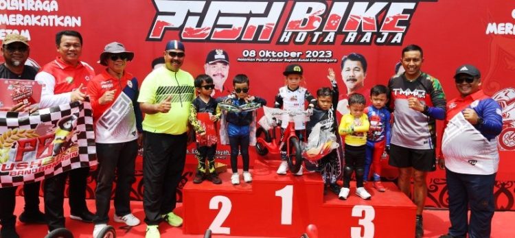 Bupati Minta Galakkan Olahraga Push Bike Di Kukar