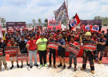 Edi Damansyah Saksikan Final Kukar Fire & Rescue Challenge Volunteer Tahun 2023