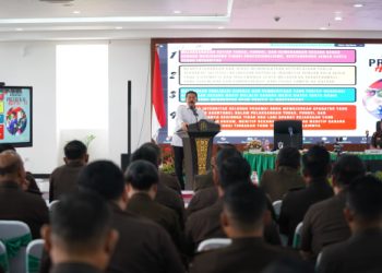 Jaksa Agung ST Burhanuddin Sampaikan Arahan Terkait Publikasi Kinerja dan Persiapan Pemilu 2024