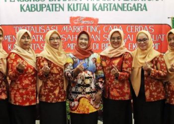 Darma Wanita Persatuan Kutai Kartanegara Gela Pelatihan Digitalisaai Branding Bagi UMKM