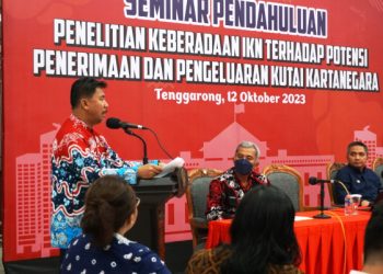 Badan Riset dan Inovasi Daerah (Brida) Kukar Gelar Seminar Penelitian Keberadaan IKN