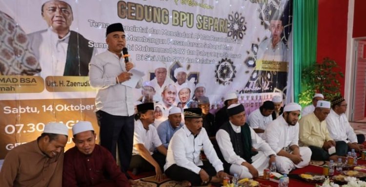 Pemkab Kukar Resmikan Balai Pertemuan Umum (BPU) Desa Separi, Kecamatan Tenggarong Seberang,