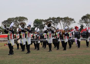 Tim marching band Kutai Kartanegara Ikuti Kejuarann Piala Raja Hamengku Buwono X tahun 2023