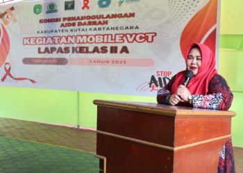 KPAD Kukar Gelar Mobile Vct di Lapas IIa Tenggarong