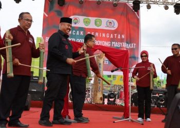 Kecamatan Muara Badak Jadi Kegiatan Bulan Bakti Gotong Royong Masyarakat (BBGRM) ke XX Tingkat Provinsi Kaltim