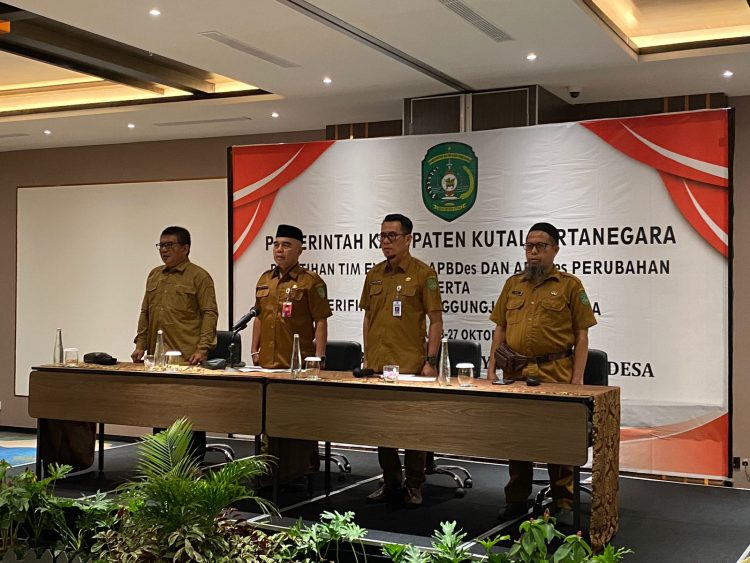 DPMD Kukar Gelar Pelatihan dan Evaluasi, Soroti APBDesa