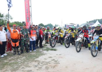 Lepas Rider Trail Blukar 2023, Bupati: Kegiatan Ini Untuk Mendorong UMKM di Muara Badak