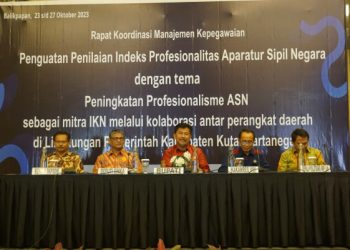Sekda Buka Rakor Manajemen Kepegawaian Harap Indeks Profesionalitas ASN Kukar Meningkat
