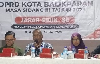 Japar Sidik Reses Di Batu Ratna Usulan Warga Masalah Banjir dan TPA