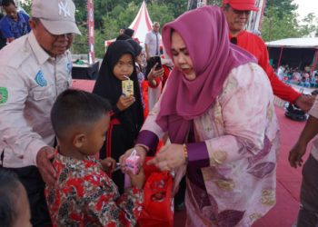 TP PKK Kukar Peringati HKG PKK ke 51 dan Gerakan Minum Susu dan Makan Telur