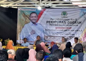 Anggota DPRD Kaltim Seno Aji Gelar Sosper Penyebar luasan Perda  Penyelenggaraan Pelayanan Publik.