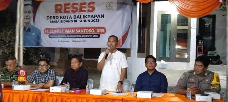 Infrastruktur Jadi Usulan Warga Wika Saat Reses Slamet Iman Santoso