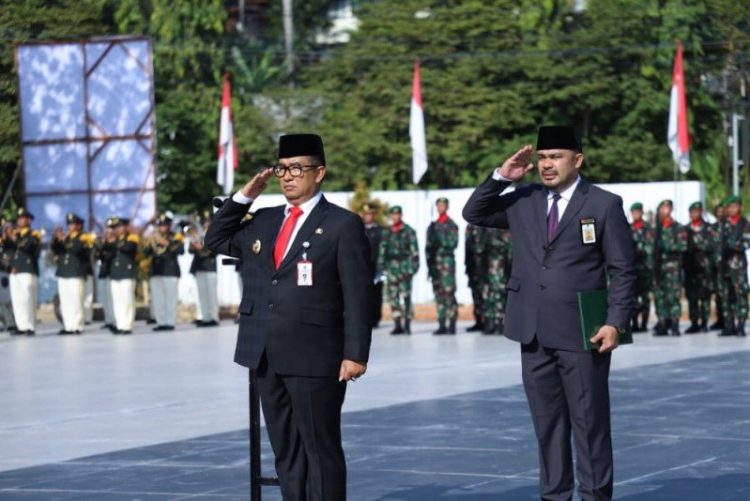 Khidmat, Pj Gubernur Kaltim Pimpin Upacara Hari Pahlawan di TMP