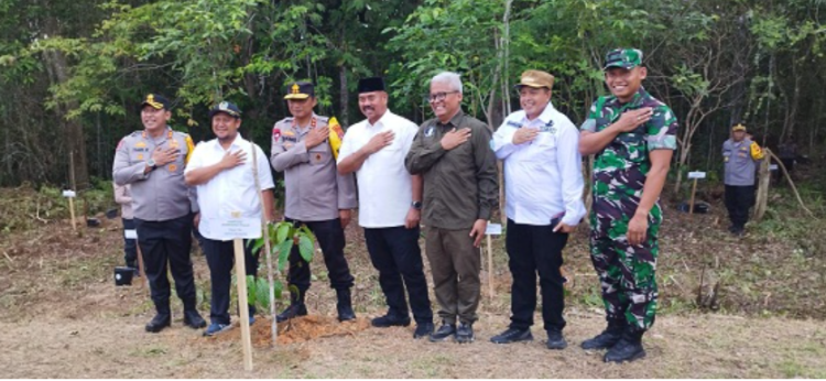 Bupati Tenggarong Edi Damansyah : 20 kecamatan yang ada di Kukar Akan Lanjutkan Penanaman Sejuta Pohon di Kukar.