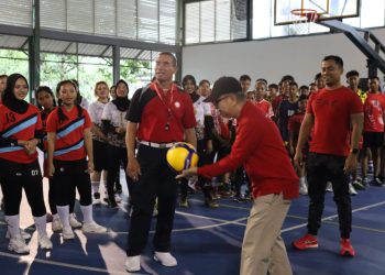 Dispora Kukar Gelar Turnamen Bupati Cup Bola Volly 2023. Persiapan Menghadapi Porprov dan Porda Junior