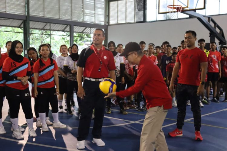 Dispora Kukar Gelar Turnamen Bupati Cup Bola Volly 2023. Persiapan Menghadapi Porprov dan Porda Junior