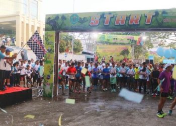 1000 Peserta Ikuti Fun Run DLH Kaltim