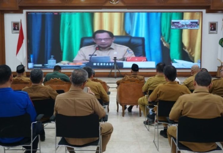 OPD Kukar Ikuti Rakor Bahas  Langkah Kongkrit Pengendalian Inflasi Daerah  2023