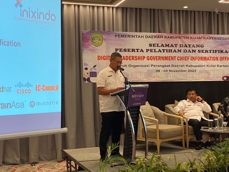 Diskominfo Kukar Komitmen Majukan Sektor Teknologi Informasi Melalui Pelatihan dan Sertifikasi GCIO