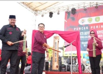 Dua  Desa di Kecamatan Muara Badak Terbaik di Peringatan Bulan Bhakti Gotong Royong Masyarak ke  XX  Tingkat Kaltim)Tahun 2023.