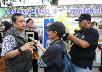 Stand DPMPD Kaltim di Jakarta Banyak di Kunjungi