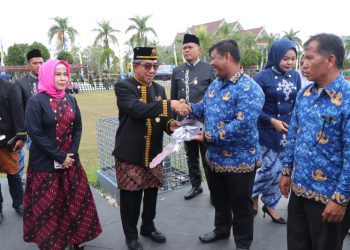 350 Petugas DTPHP Se-Kutim Terima Bantuan Sepeda Motor Operaional