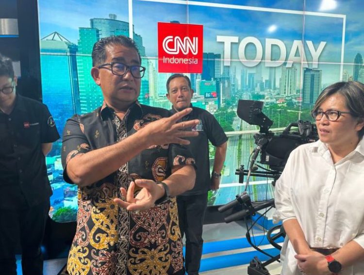 Media Visit ke CNN Indonesia, Akmal Malik Cerita Soal Peran Buffer Zone Sekitar IKN di Kaltim