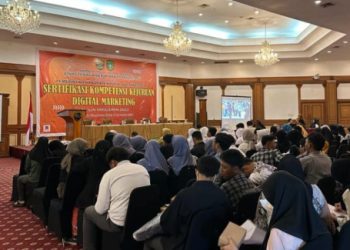 Disnakertrans Kaltim Tingkatkan Kompetensi Melalui Sertifikasi Digital Marketing