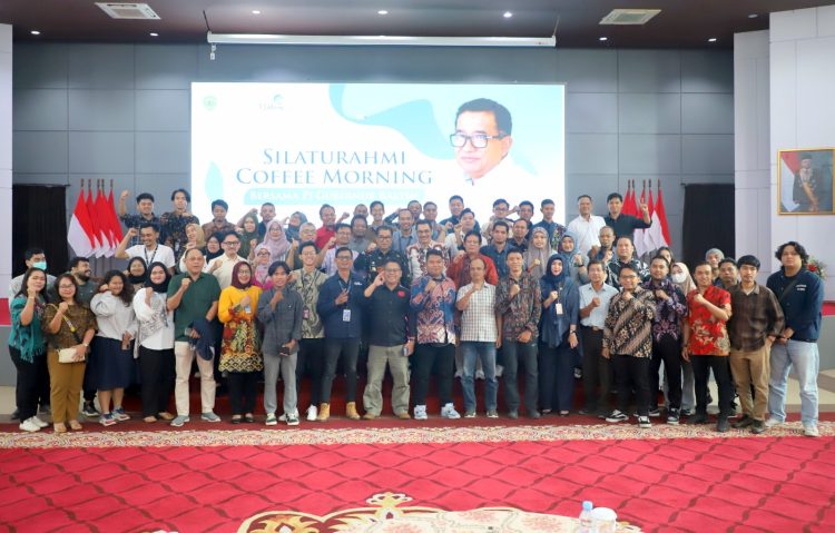 Diskominfo Kaltim Gelar Coffee Morning PJ Gubernur Kaltim Bersama Wartawan
