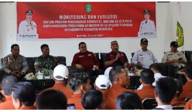 Monitoring Bupati Kukar Terhadap Program 50 Juta Berbasis RT di Kutaikartanegara