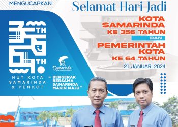 IKLAN UCAPAN JAJARAN DIREKSI PERUMDAM TIRTA KENCANA KOTA SAMARINDA