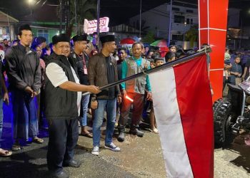 Pagelaran Lomba Begeraan Sahur di Mahulu