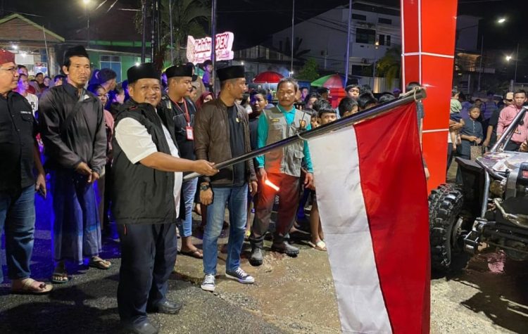 Pagelaran Lomba Begeraan Sahur di Mahulu