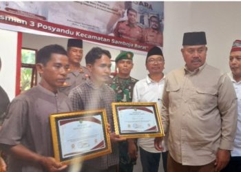 Tiga Kecamatan di Kukar menempati Gedung Posyandu di Resmikan Bupati Kukar.