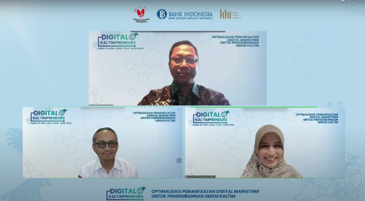 Bank Indonesia Launching Program Digital Kaltimpreneur